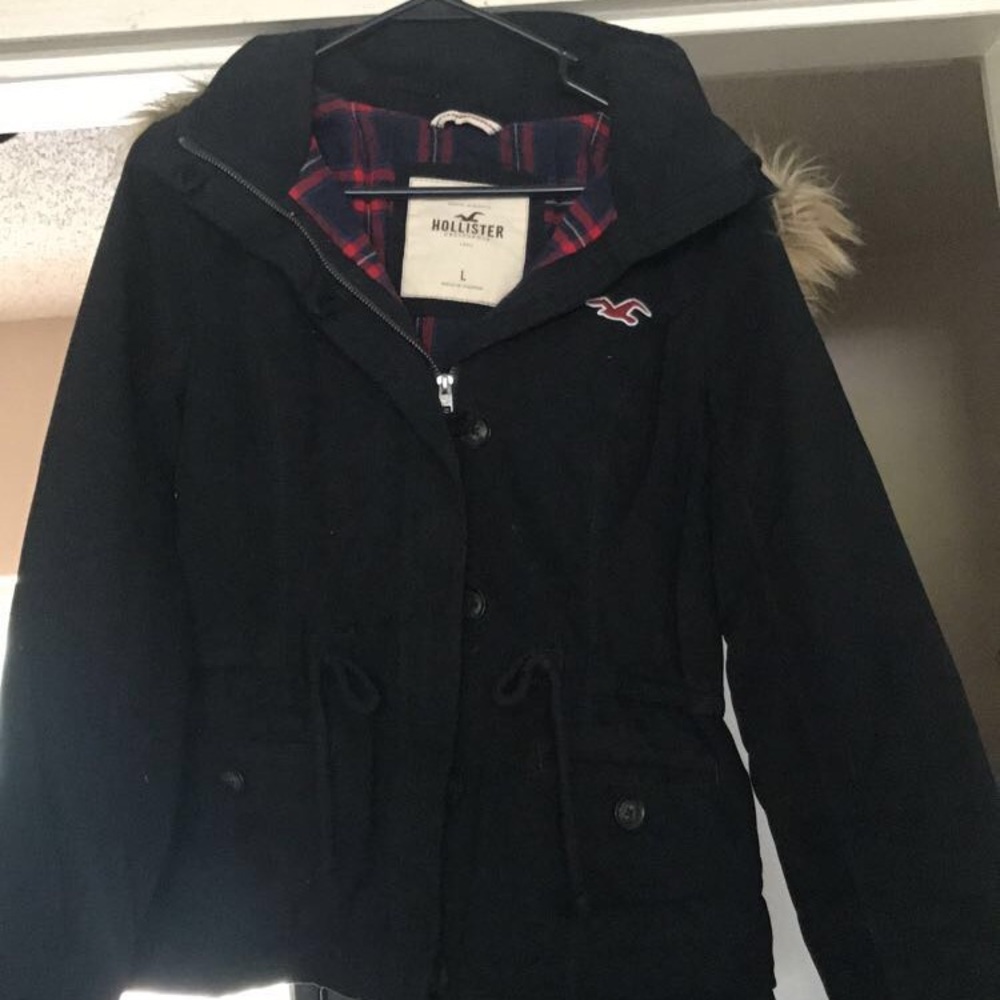 Hollister like new winter coat!